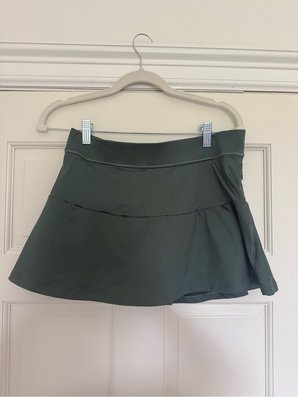 Athletic Skort in Deep Olive Green